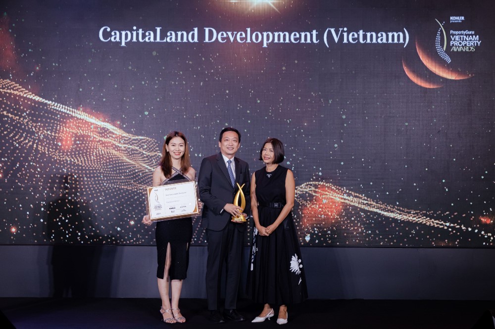 CapitaLand Development được vinh danh “Nhà phát triển bất động sản bền vững xuất sắc” tại PropertyGuru Vietnam Property Awards 2021