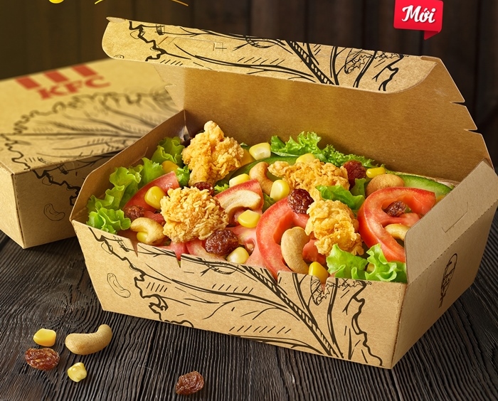 Salad hạt – Bữa ăn đủ đầy tại KFC!!!