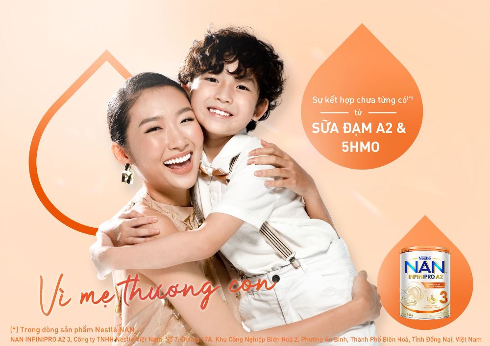 Nestlé Việt Nam ra mắt siêu phẩm dinh dưỡng Nan Infinipro A2