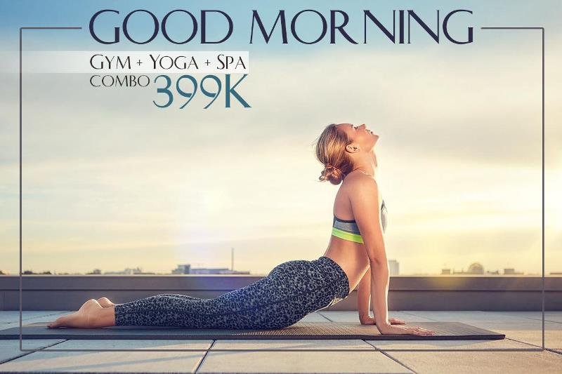 Chỉ 399,000 đồng, chọn ngay gói tập luyện Good Morning giúp bạn trẻ đẹp như tuổi 20