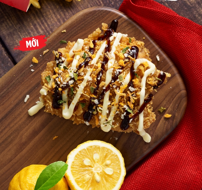 Gà xốt nhật Chikoyaki – Bùng nổ cực chill cùng KFC!!!