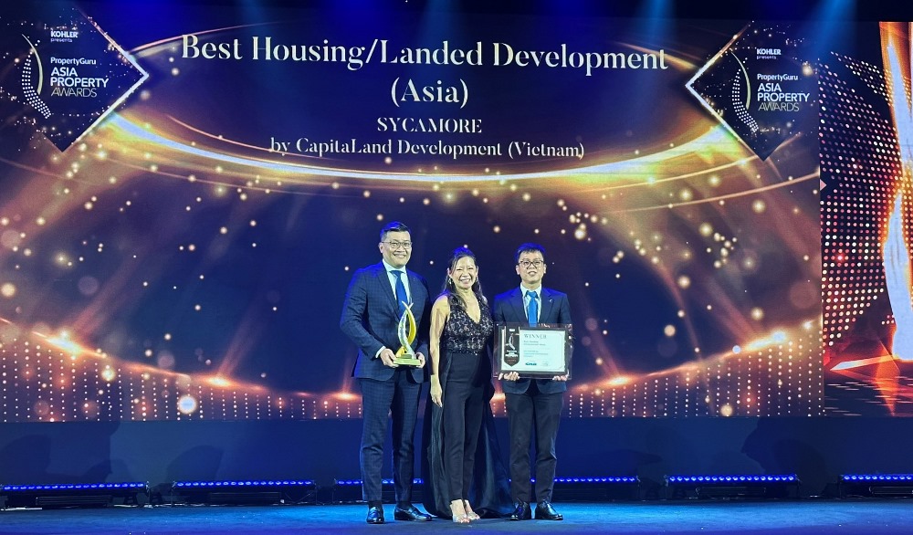 CapitaLand Development được vinh tại giải thưởng bất động sản châu Á PropertyGuru 2022