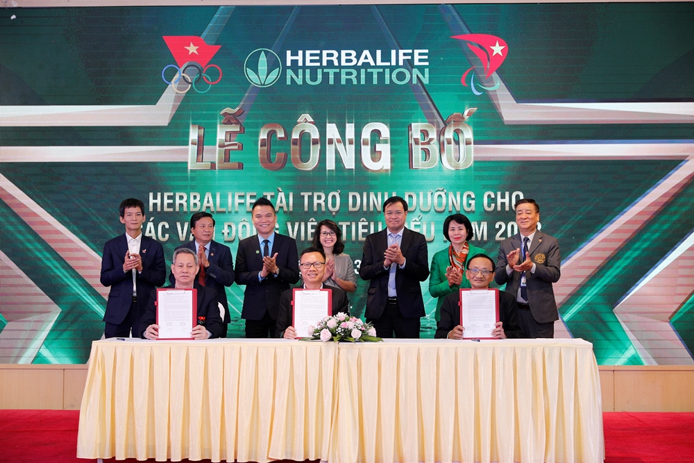 Herbalife Việt Nam tài trợ sản phẩm dinh dưỡng cho các Vận Động Viên Việt Nam trong năm 2023