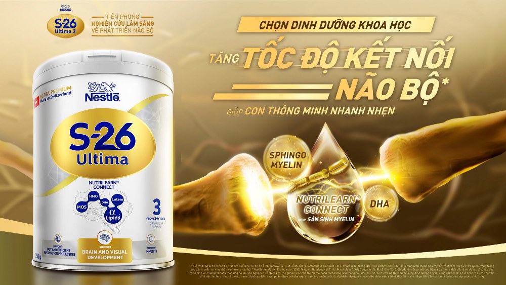 Nestlé giới thiệu sản phẩm dinh dưỡng khoa học S-26 Ultima 3 