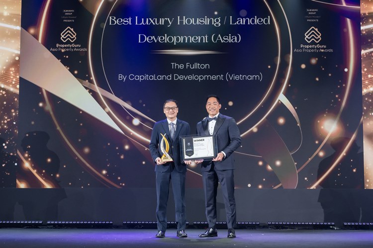 CapitaLand Development ghi dấu 2025 với danh hiệu “Nhà phát triển bất ...
